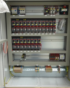 Schaltschrank Eierquersammlung Level 1 + 2